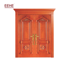 Teak wood main door designs double door wooden door in dhaka bangladesh